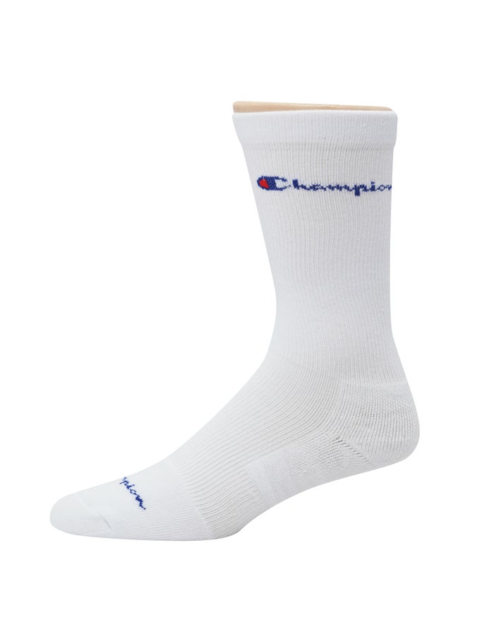 Champion Graduated Compression Crew 3-Pairs Sokken Heren - Wit - Belgie 8593CBESQ